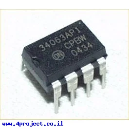 מייצב מתח / ממיר DC ל-DC (מעלה/מוריד) דגם MC34063A