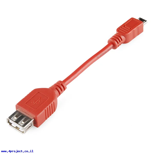כבל USB OTG MicroA to FemaleA