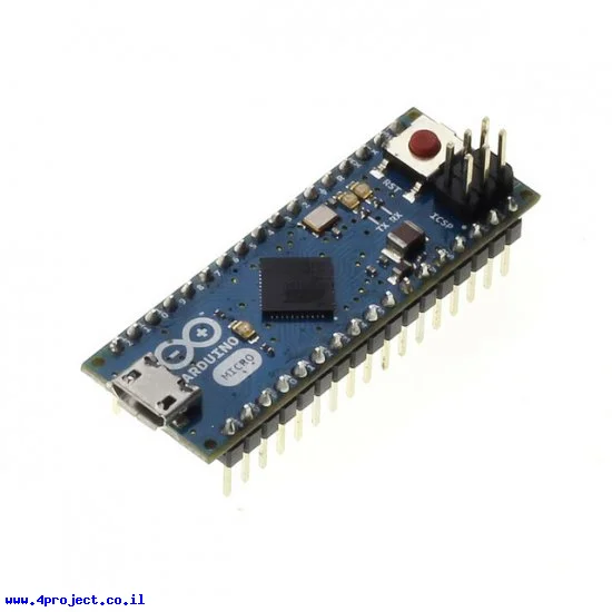 כרטיס פיתוח Arduino Micro (ארדואינו מיקרו)