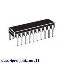 שבב המרה אנלוגי לדיגיטלי ערוץ אחד 8 ביט - ADC0820