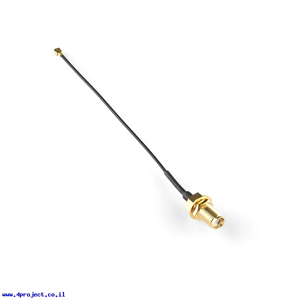 מתאם מחבר U.FL/IPEX1 ל-SMA - אורך 10 ס"מ