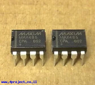 שבב תקשורת RS-485 - MAX485