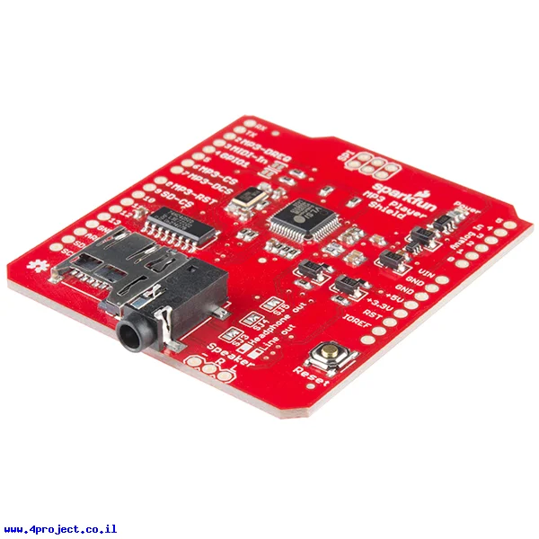 מגן Arduino נגן ה-MP3 של SparkFun