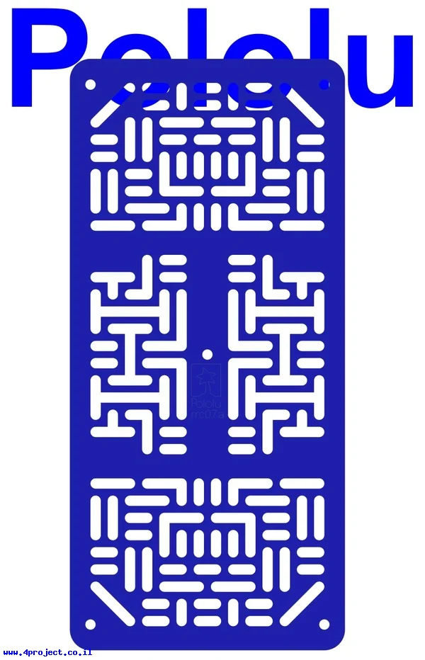 פלטפורמה צרה להרחבת RP5 דגם RRC07A - צבע כחול