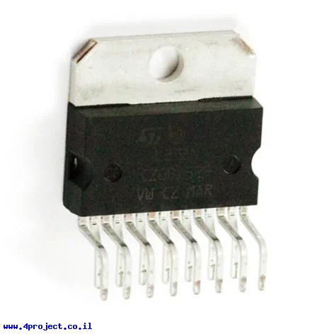 דוחף זרם 2 ערוצים Full H-Bridge L298N - עד 2A