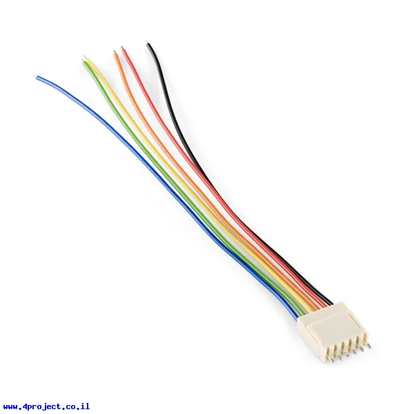 מחבר Molex 6-pin עם חוטים