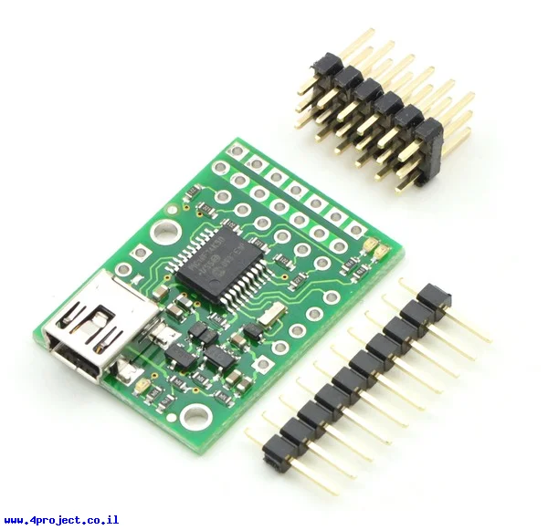 בקר מנוע סרוו 6 ערוצים ערכה להרכבה - USB/TTL