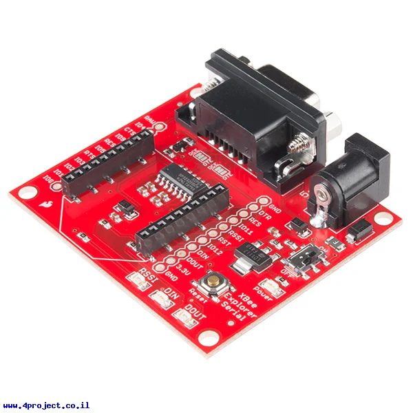 מתאם XBee חיבור RS232