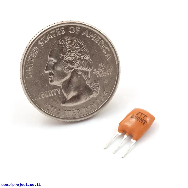 רזונטור קרמי 8MHz