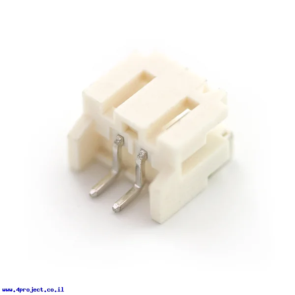 מחבר JST-PH 2 Pin בזווית - SMD
