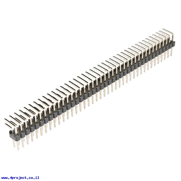 מחבר שורה זכר - 2x40 בזווית של 90 מעלות