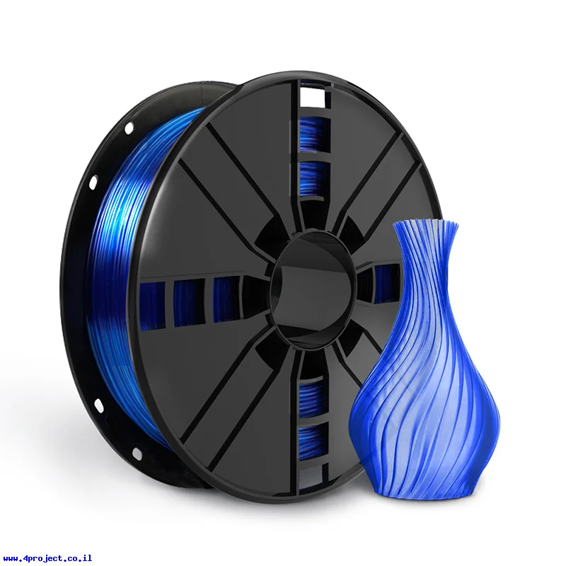 פלסטיק למדפסת תלת-מימד - כחול - PETG 1.75mm
