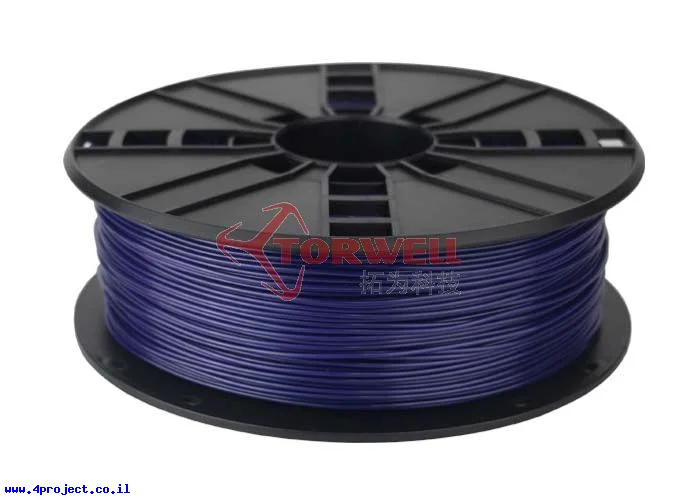 פלסטיק למדפסת תלת-מימד - כחול כהה - ABS 1.75mm