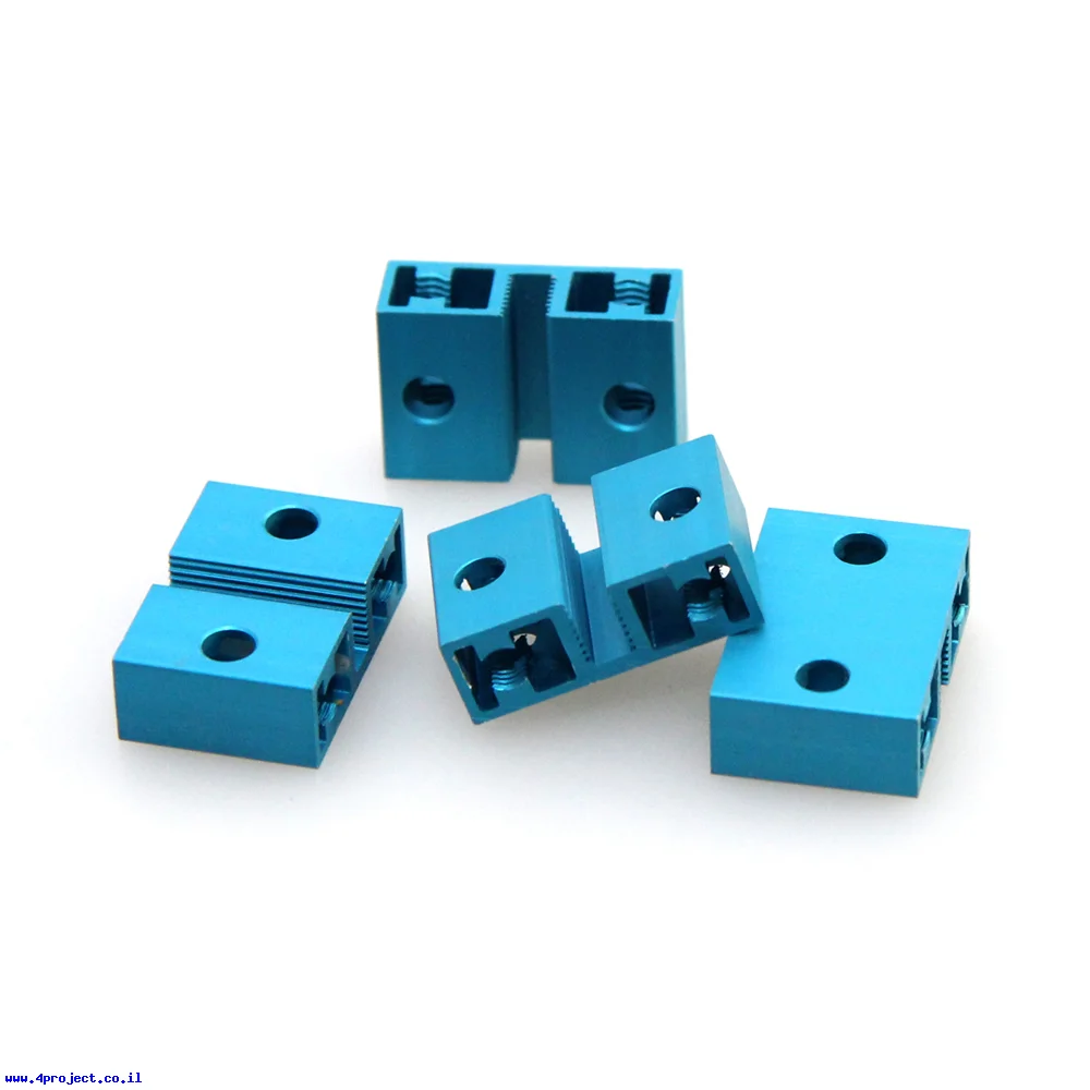 פרופיל אלומיניום 8x24 מ"מ - אורך 16 מ"מ - דגם קודם