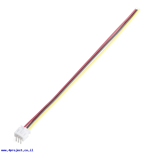 מחבר JST-PH 3-pin עם חוטים