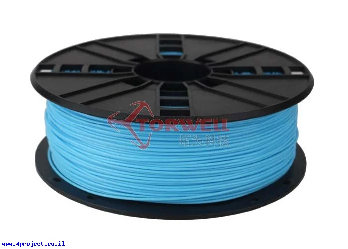 פלסטיק למדפסת תלת-מימד - טורקיז - ABS 1.75mm
