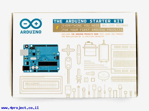 כרטיס פיתוח Arduino - ערכה ארדואינו למתחילים - אנגלית
