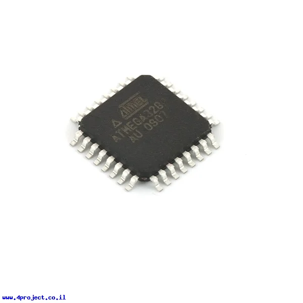 בקר AVR ATMega328P TQFP 20MHz 32KByte 8A/D