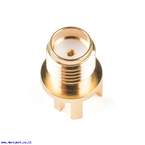 מחבר SMA לקצה של מעגל מודפס