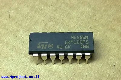 שבב שעון / מתנד שני ערוצים NE556