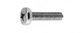 בורג פיליפס ראש עגול M3x30mm - מגולוון