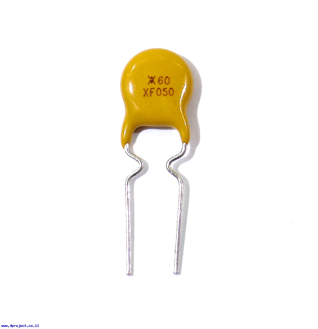 פיוז מתאפס PTC - 60V/500mA