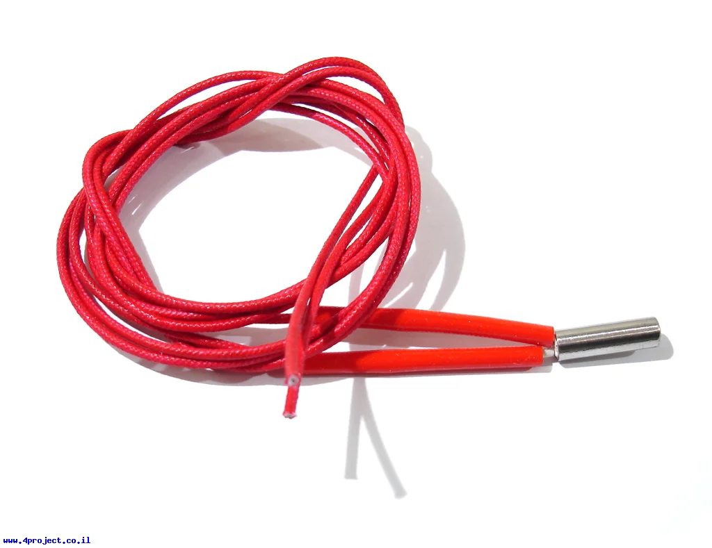גוף חימום קרמי 12V 40W - מידות 6x20 מ"מ
