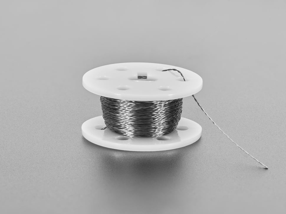 Stainless Thin Conductive Thread - 2 ply - 23 meter/76 ft