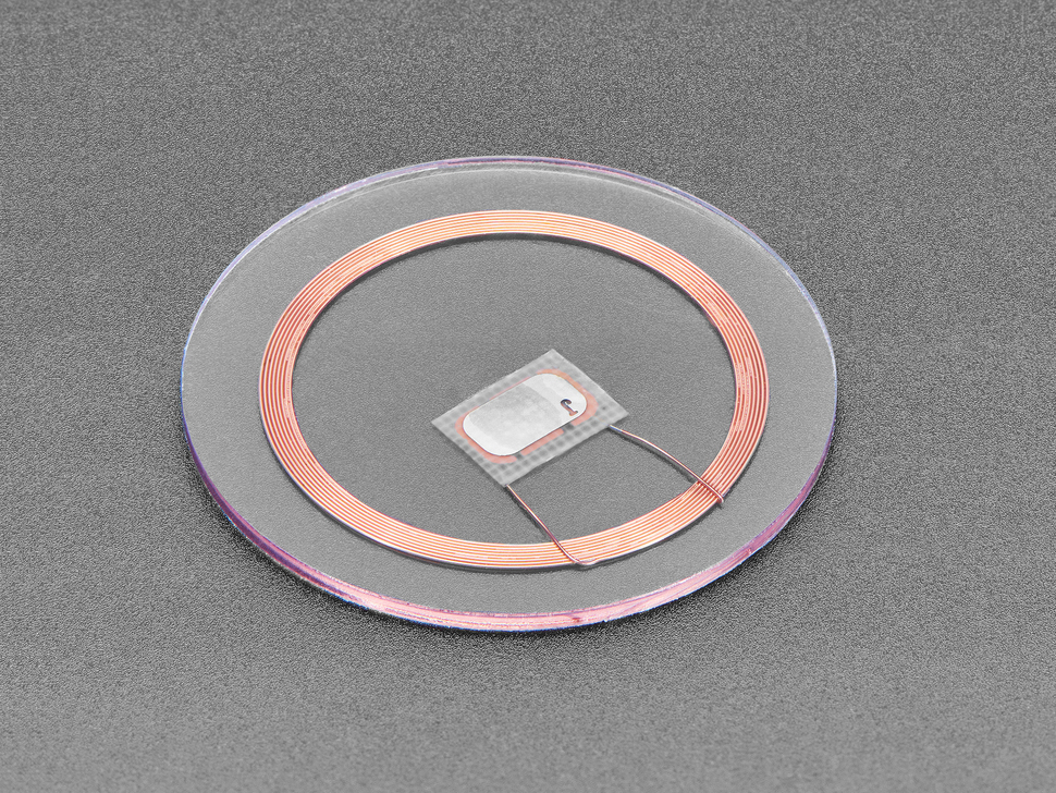 13.56MHz RFID/NFC Clear Tag - NTAG213 Chip