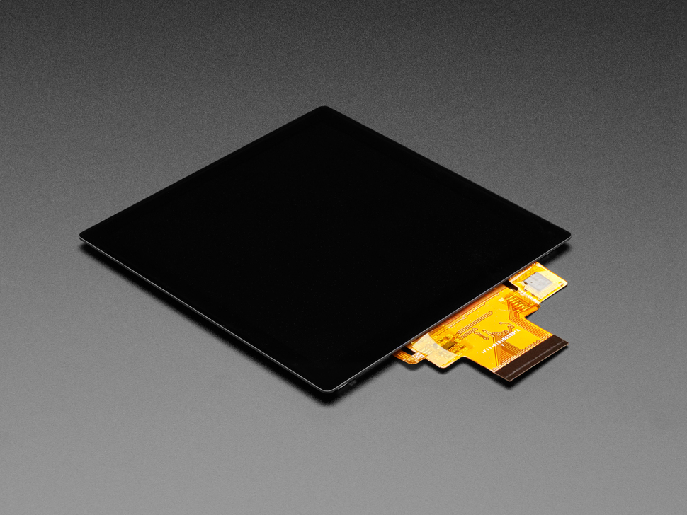 Square RGB TTL TFT Display - 4" 720x720 - with Capacitive Touch
