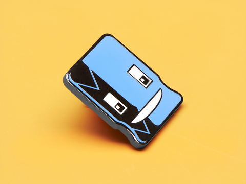 Cappy the Capacitor Limited Edition Enamel Pin