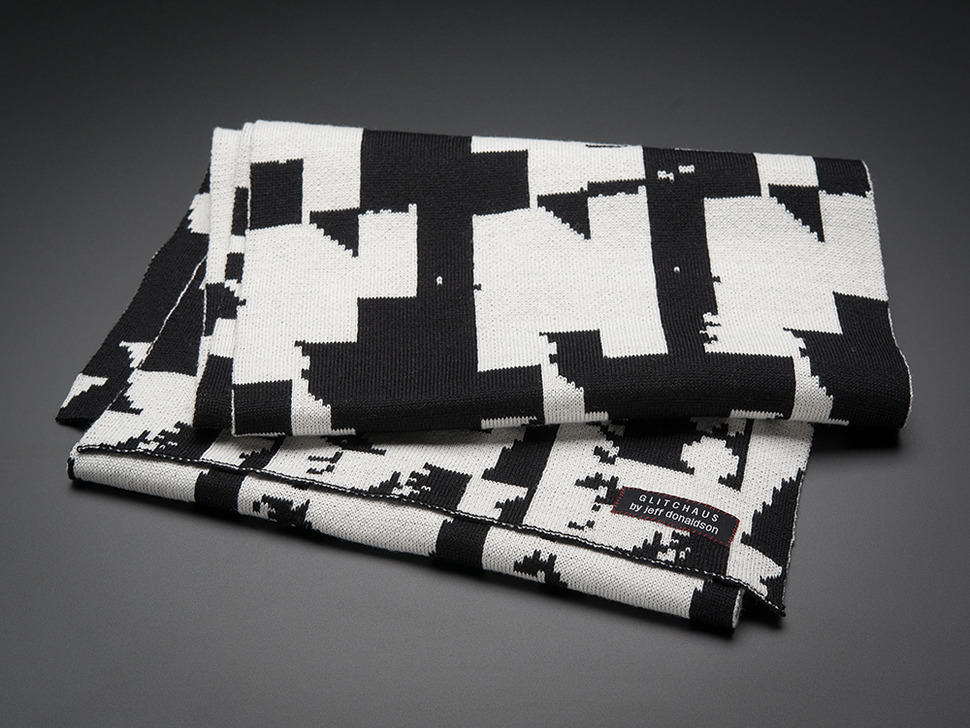 Glitch Scarf by Glitchaus