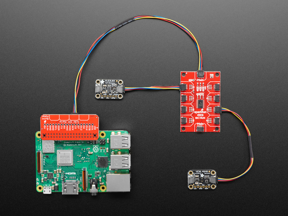 SparkFun STEMMA QT / Qwiic TCA9548A Mux Breakout - 8 Channel