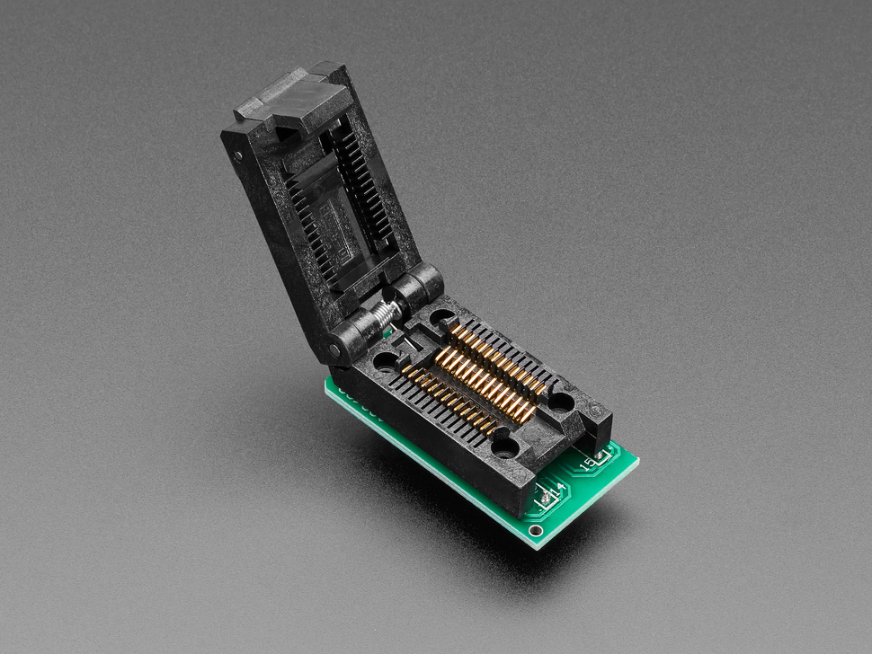 SMT Test Socket - SOIC-28 Wide Breakout