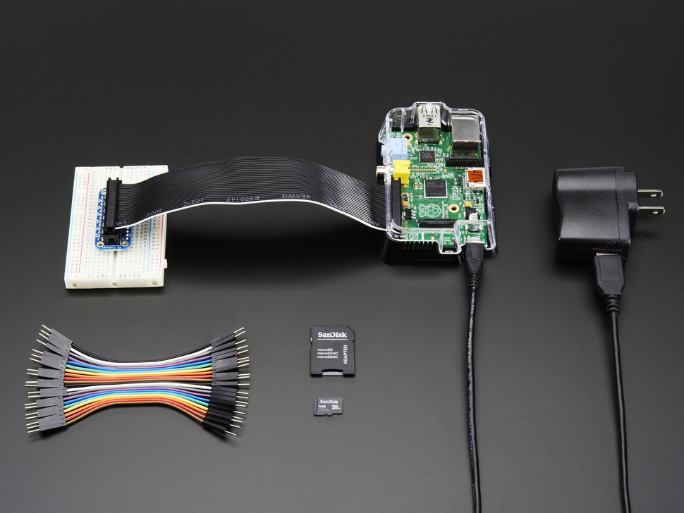 Budget Pack for Raspberry Pi 1 Model B (Doesn't include RasPi)