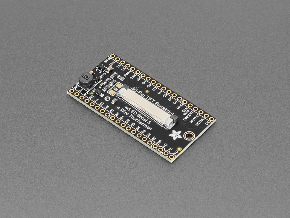 40-pin TFT Friend - FPC Breakout with LED Backlight Driver