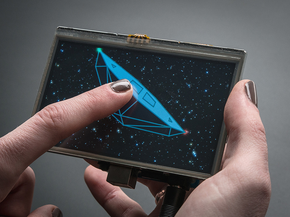 Gameduino 2 with 4.3" 480x272 Display and Touchscreen