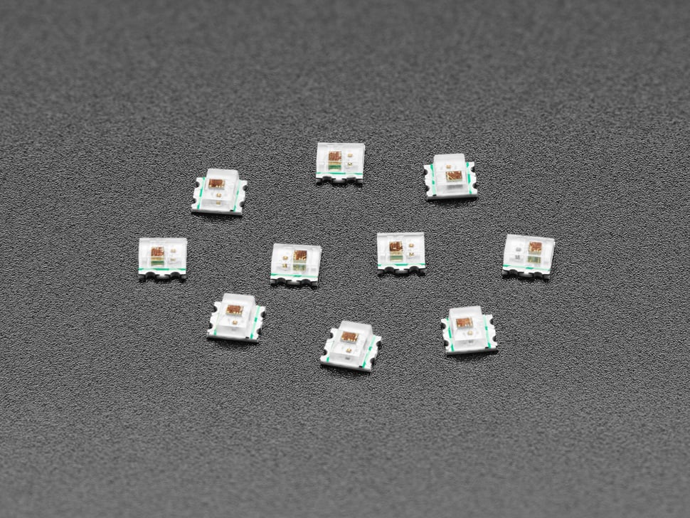 NeoPixel Nano 2020 RGB LEDs - 10-pack