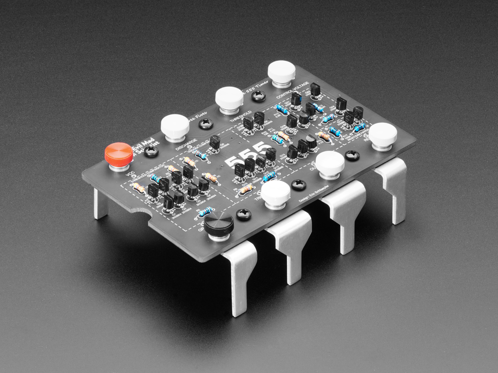 "Three Fives" Discrete 555 Timer Kit