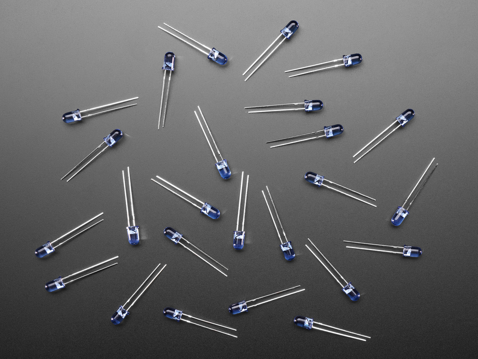 Super-bright 5mm IR LED (25 pack)