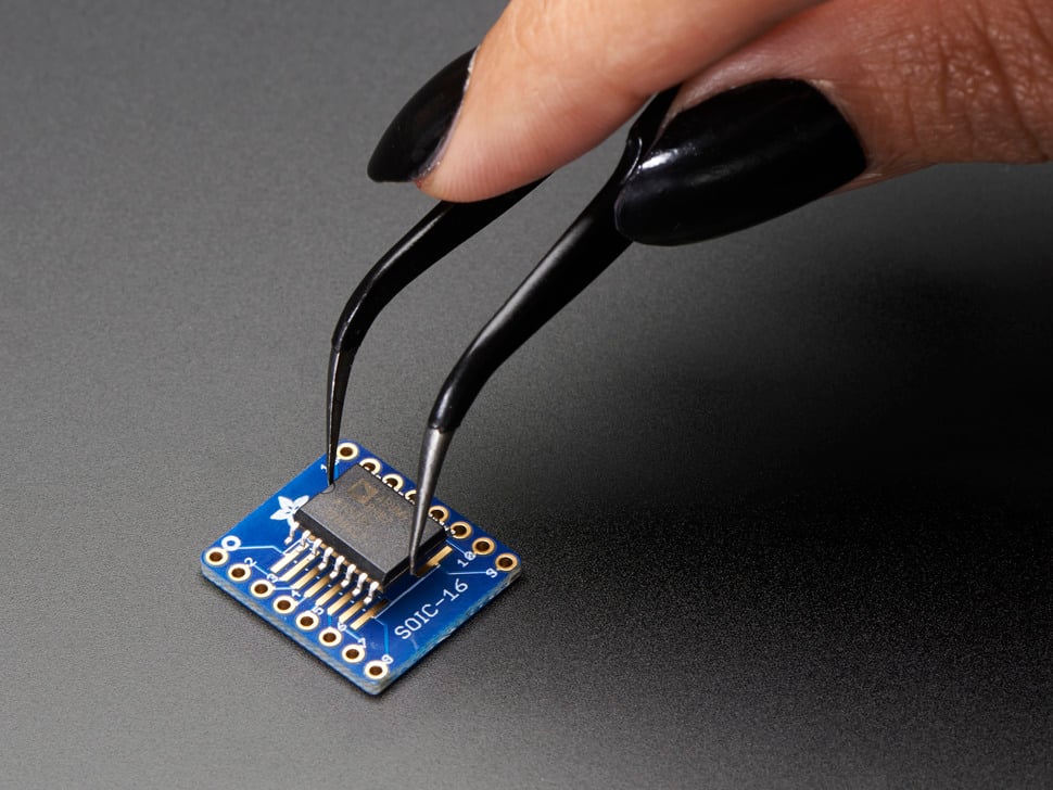 SMT Breakout PCB for SOIC-16 or TSSOP-16 - 3 Pack!