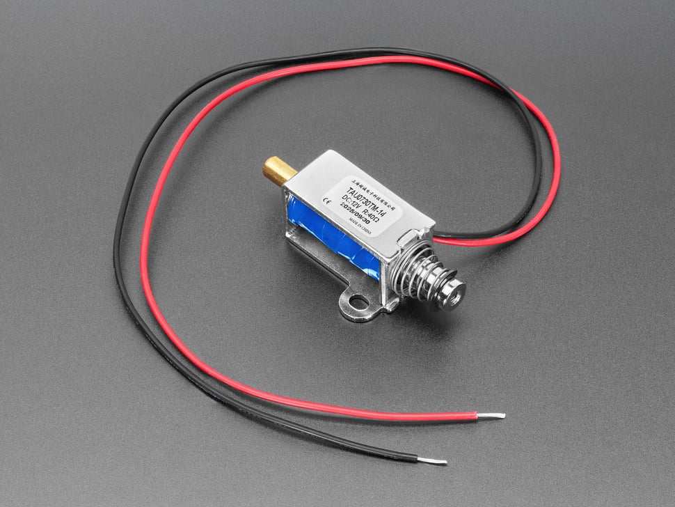 Small Push-Pull Solenoid - 12VDC