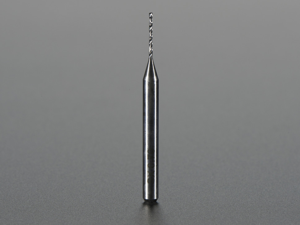 Carbide Square End Mill - 1/8" Shaft - 0.7mm Diameter