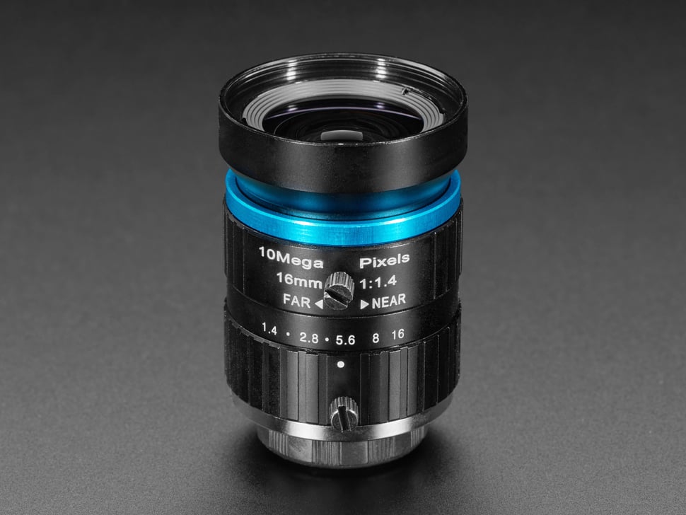 16mm 10MP Telephoto Lens for Raspberry Pi HQ Camera