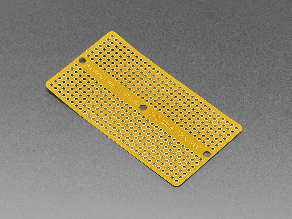 Adafruit Flex Perma-Proto - Half-sized Breadboard Flex-PCB