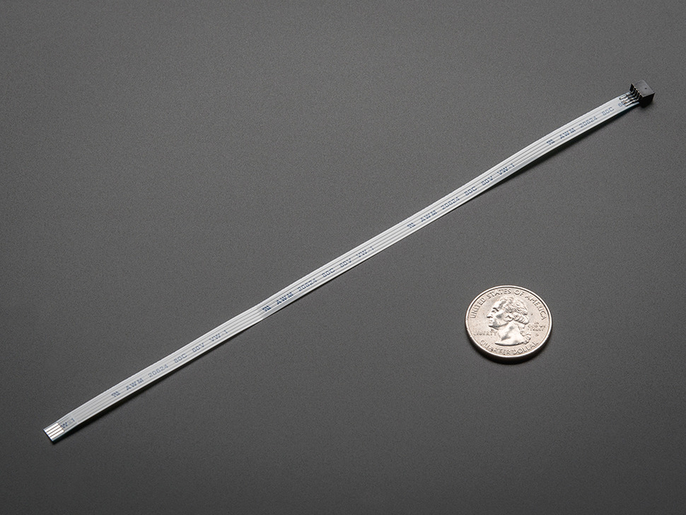 Resistive Touchscreen Extension Cable - 20cm / 8" - 1mm Pitch