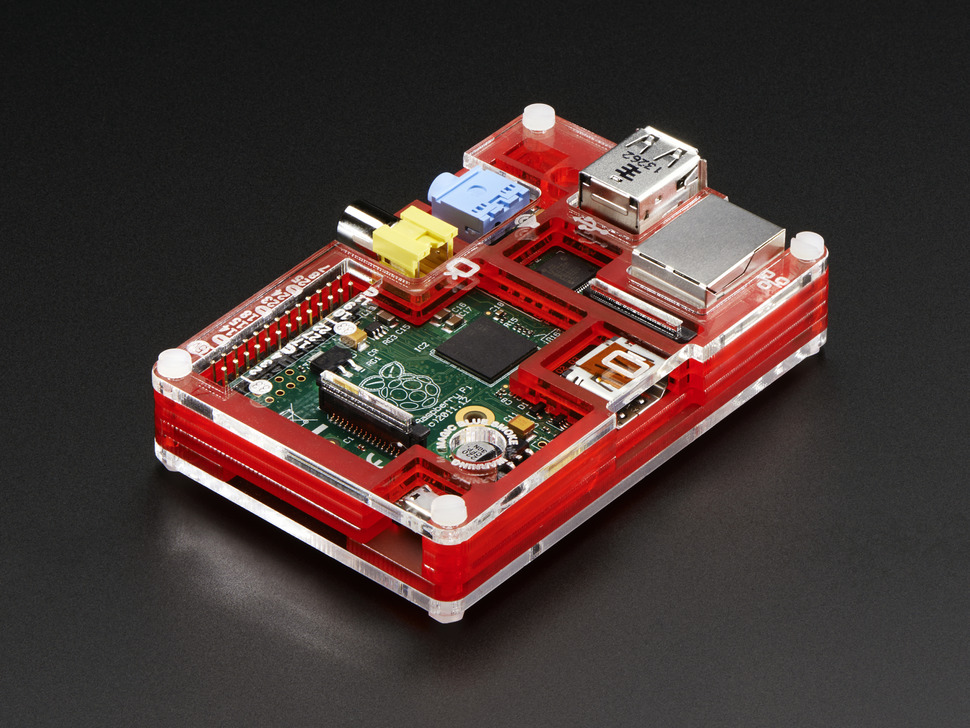 Pibow Coupé - Enclosure for Raspberry Pi Model B Computers