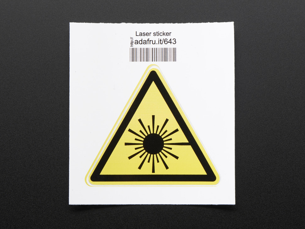 Laser cutter - Sticker!