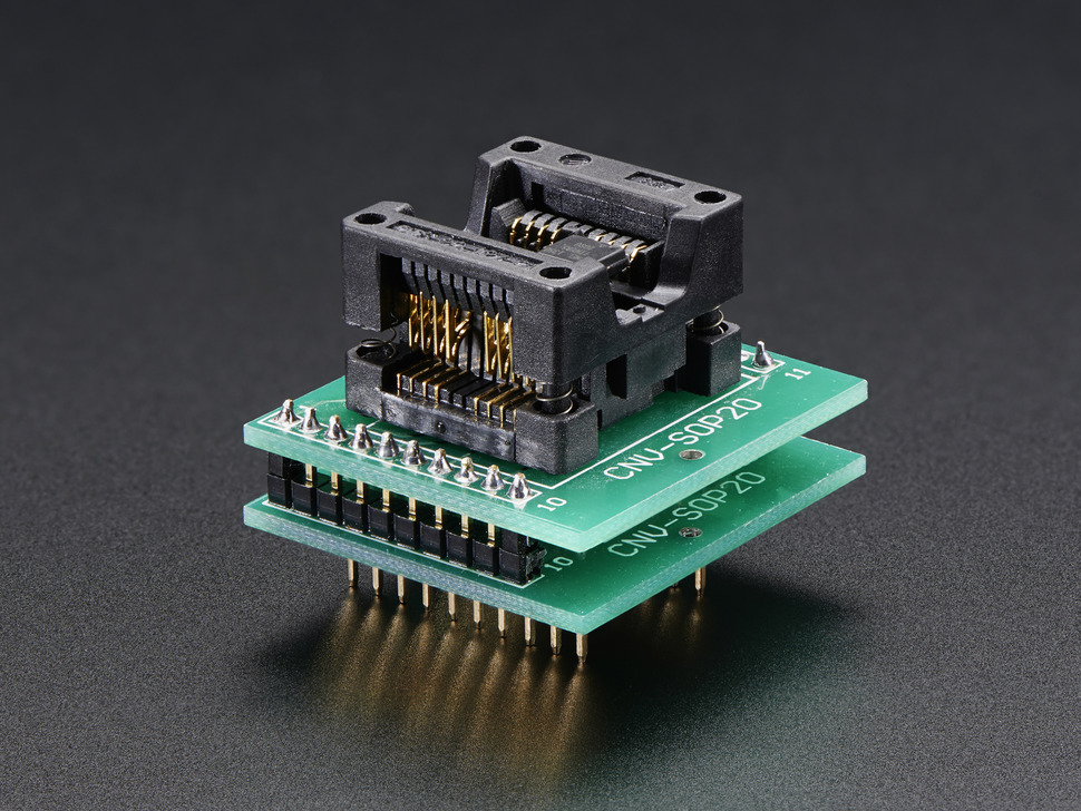 SMT Test Socket - Medium SOIC-8 (200mil)