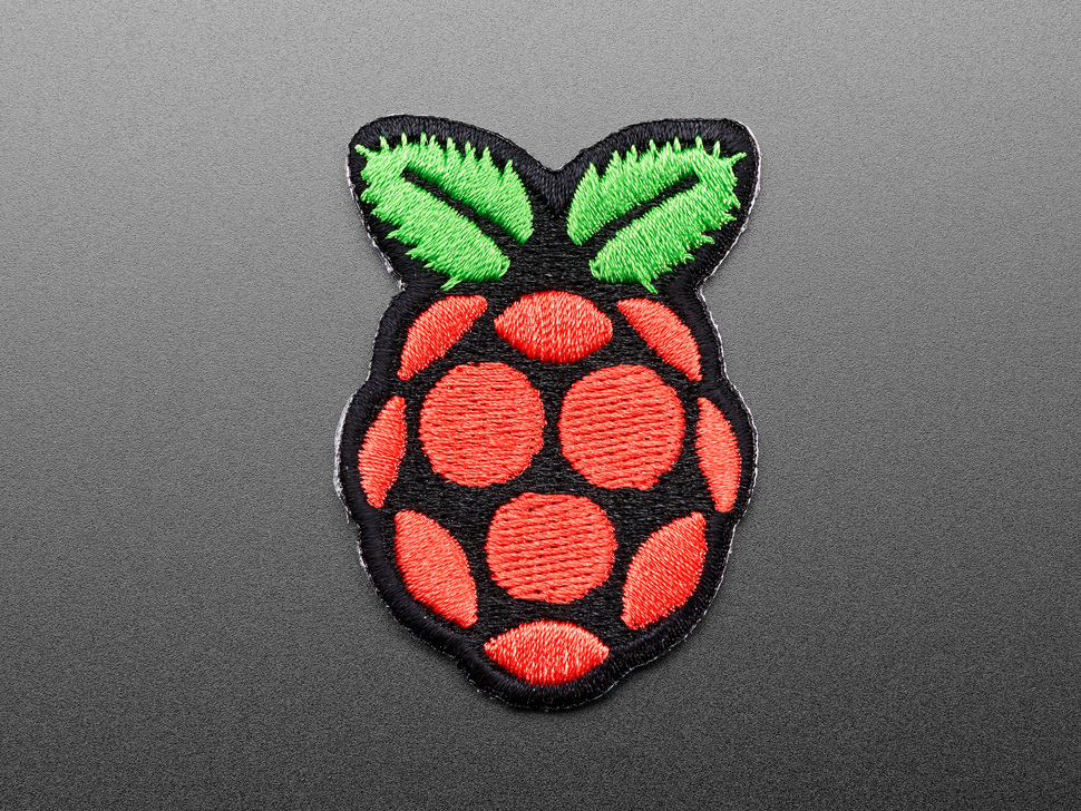 Raspberry Pi - Skill badge, iron-on patch